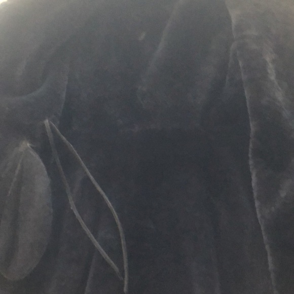 Blue Duck Black Shearling Coat - Picture 6 of 12